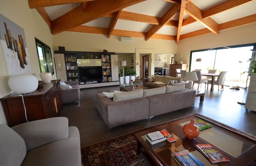 Calvi Villa | LUXURY VILLA CALVI 300m2, 8 PERS POOL PANORAMIC SEA AND MOUNTAIN