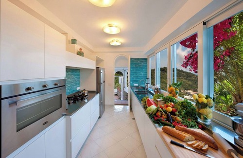 Marina del Cantone Villa | Luxury Villa- garden view-private swimming pool-air conditioning-jacuzzi