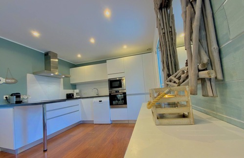 Plouescat Villa | Luxury villa, heated pool at 30 °, Spa at 37 °, 200 m beach and trails