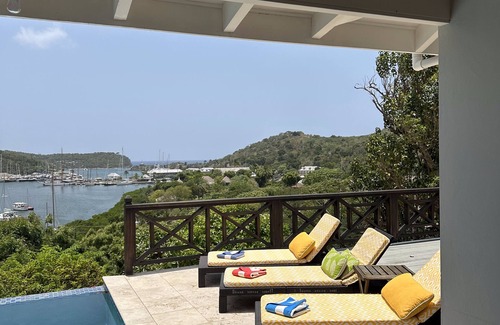English Harbour Villa | Luxury villa in fantastic location with stunning view over English Harbour.