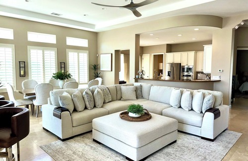 Rancho Mirage Villa | Luxury Villa in Golfers Paradise with Pool and Mountain View’s