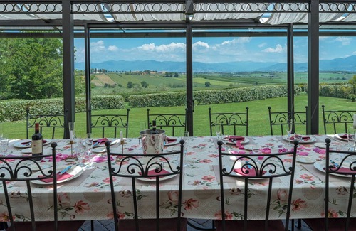 Le Piazze House | Luxury villa with indoor pool, sauna, jacuzzi and swimming pool in the garden