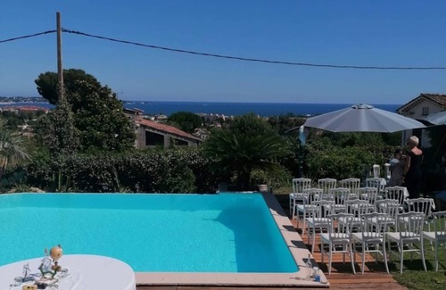 Vallauris Villa | Luxury villa with infinity pool and panoramic sea view