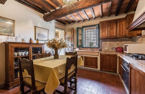 Monsummano Terme Villa | Luxury Villa with infinity pool and jacuzzi corner, stunning views,high comforts