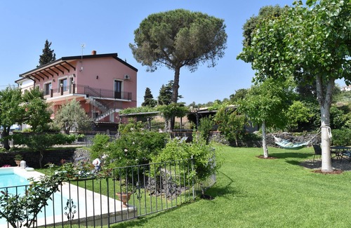 Acireale Villa | Luxury Villa with Large Pool, Vineyard, Views of the Sea, Taormina and Mt.Etna
