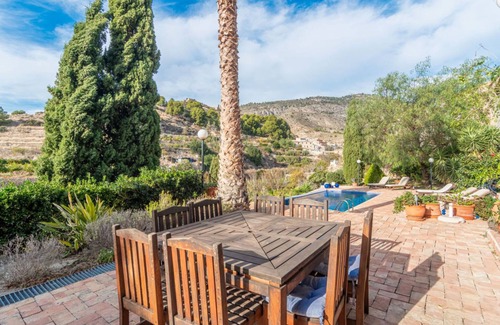 Relleu Villa | Luxury villa with private pool and fabulous views in authentic Spanish village