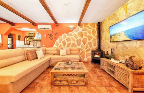 Aguimes House | Luxury Villa with waterfall and pool, Temisas town