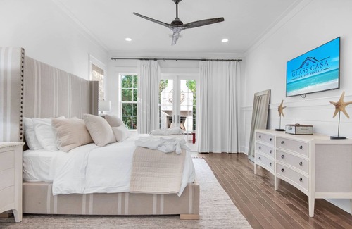 Watercolor House | Luxury WaterColor Home with Resort Amenities, Golf Cart & 4 Bikes