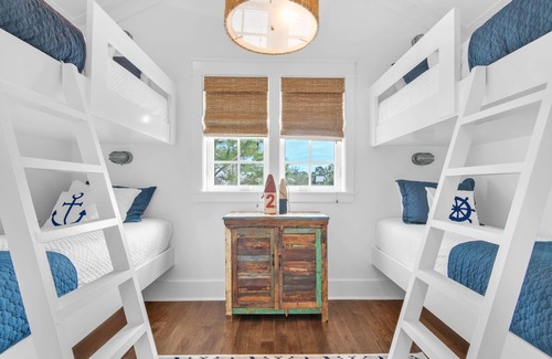 Watercolor House | Luxury WaterColor Home with Resort Amenities, Golf Cart & 4 Bikes