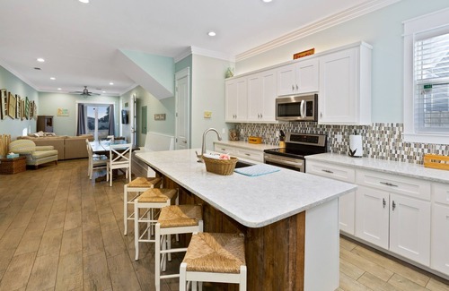 Kiska Beach House | Luxury West End Home steps from Gulf w/views & private *heated* pool