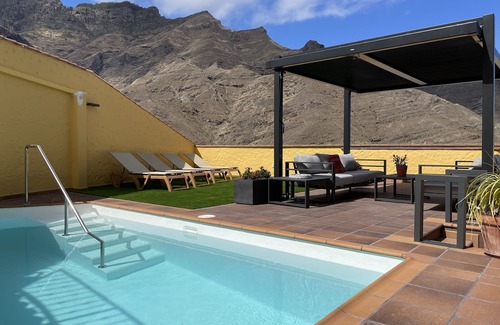 Agaete House | LV LOS VEROLES with heated and private pool, beautiful views and wifi.