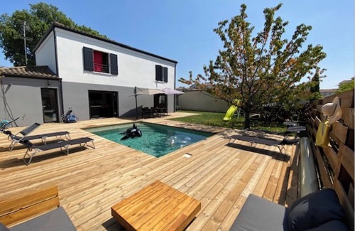 Merignac House | Mérignac Centre, Maison de 150m², 5 Chambres, Piscine