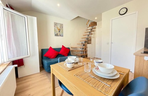 Quartier Massy-Opera I Apartment | M8 Le vieux MassyRER600mOrly20 minNetflixNeuf