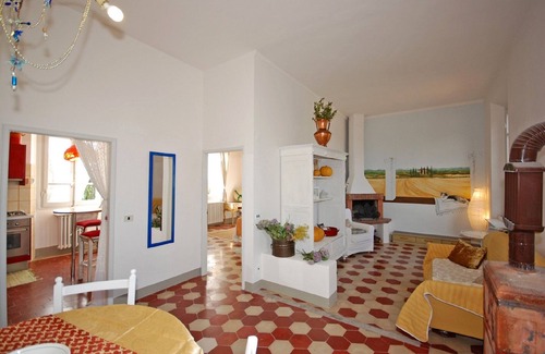 San Gimignano Apartment | Macinella "Sunflower 3" beautiful terrace