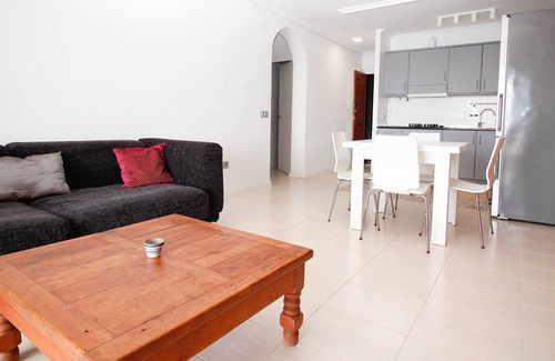Santa Pola Apartment | Maclo: Fantástica Terraza al mar Frente a la Isla de Tabarca. Wifi. Smart TV