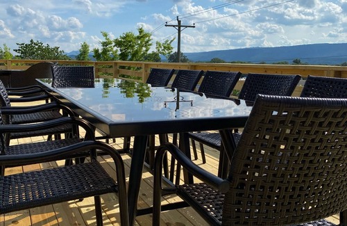 East Lake House | Made to Entertain with HUGE swim spa fire pit, pong/pool/air hockey, BBQ, & much