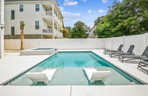 Atlantic Beach House | Maggie's Pearl -5BR -Pool, Hot Tub, Arcade Game