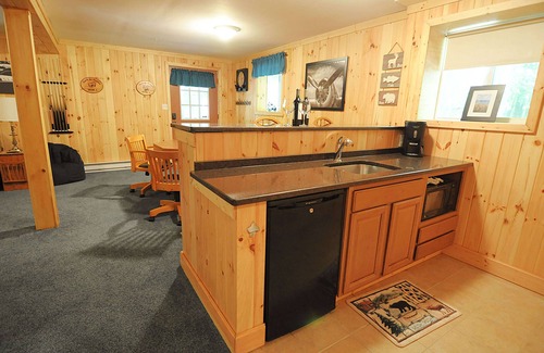 Locust Lake Village Cabin | Magical 5BR Cabin, Steps to Lake & Pet-Friendly - 2 Kitchens and Living Rooms!
