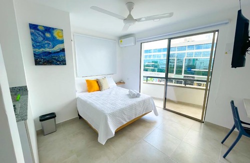 Monteria Apartment | Magico Apartaestudio con Piscina 1 Habitacion PR56B