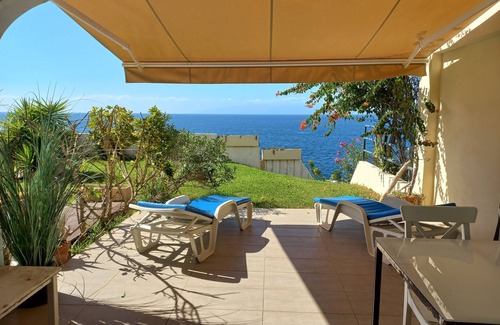 Callao Salvaje Apartment | Magnificent apartment terrace + garden in 1st line sea view