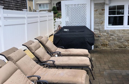 Mantoloking House | Magnificent Beach House just steps from Private Beach w Private Pool Oasis….