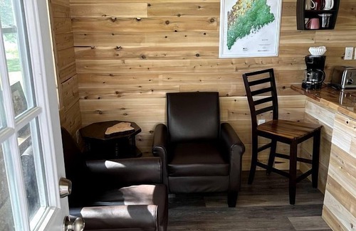 Portage Lake Cabin | Magnificent Cabin Nestled Amidst Trees in Portage Lake, Maine