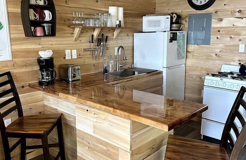 Portage Lake Cabin | Magnificent Cabin Nestled Amidst Trees in Portage Lake, Maine