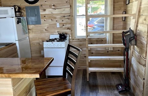 Portage Lake Cabin | Magnificent Cabin Nestled Amidst Trees in Portage Lake, Maine