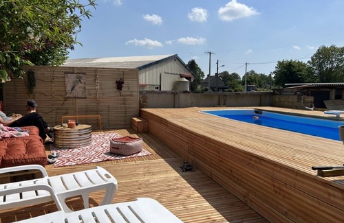 Oisseau House | magnificent country house "La Vieille Dame" in Mayenne