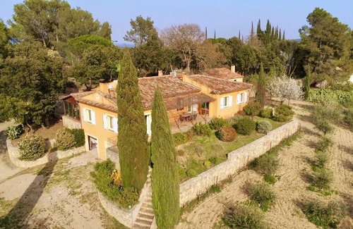 Carces Villa | Magnificent property, big swimming pool, private tennis, large enclosed grounds