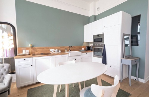 Agon-Coutainville Apartment | MAGNIFICENT SEA VIEW BEAUTIFUL 3* CLASS APARTMENT GREAT COMFORT TASTEFULLY DECORATED