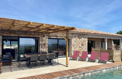 Ventiseri Villa | Magnificent sea-view villa with private pool