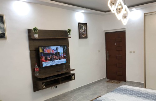 Deux Plateaux Apartment | Magnificent Studio at Cocody II Farandole Polyclinic Trays ENA