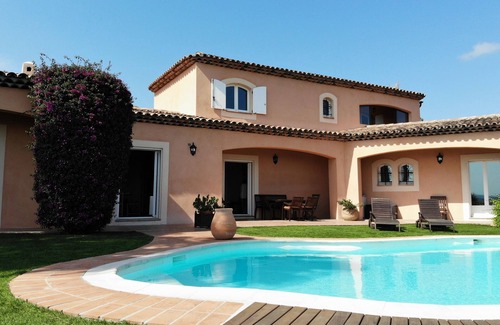 Cagnes-sur-Mer Villa | Magnificent villa with swimming pool and sea view