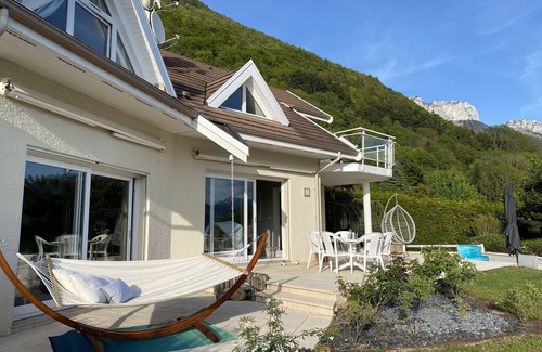 Veyrier-du-Lac Villa | Magnificent villa with lake and mountain views