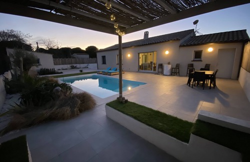 Ornaisons Villa | Magnificent villa and heated pool in the heart of the Corbières