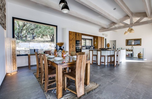 Olmeto Villa | Magnificent villa of 260m2 air-conditioned sea view heated swimming pool and beach on foot