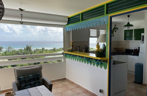 Anse des Rochers Apartment | Magnifique appartement vue mer 180° - Hauteur anse Des Rochers - Avec Cuve Eau