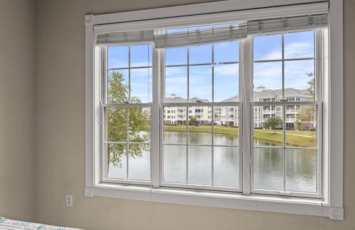 Central Myrtle Beach Condo | Magnolia Pointe 203 2nd floor w/elevator, pool
