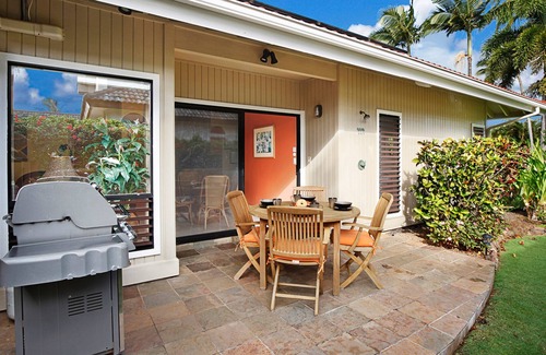 Poipu House | Maikalani at Poipu Kai By Parrish Kauai - quaint cottage for 4 with AC & private