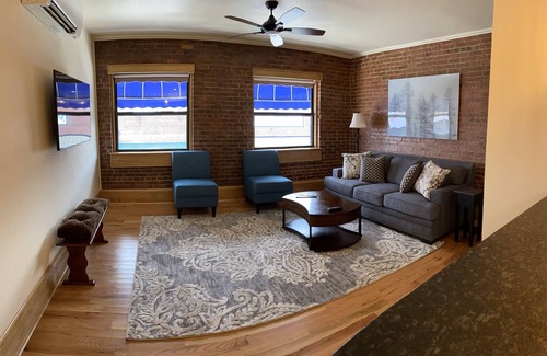 Waynesville Apartment | Main Street Retreats 106 - 2 BR Downtown Apt. 106