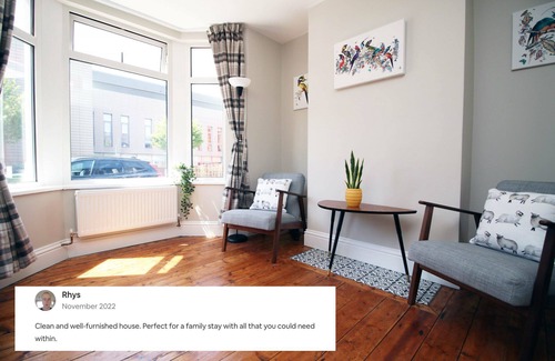 Cathays House | Maindy House - Entire House short walk to Cardiff City Centre + parking
