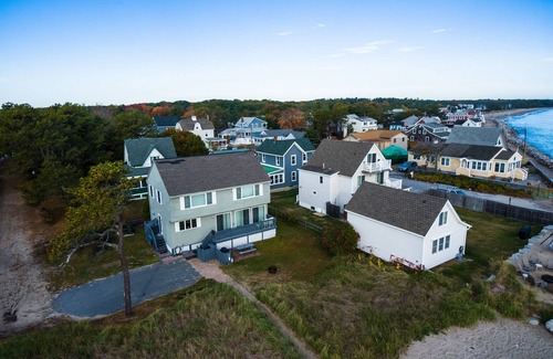 Camp Ellis House | Maine Beach Home is a coastal oasis with the constant sound of waves!