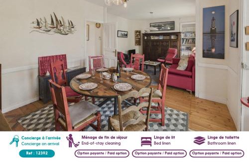 Ile-Tudy House | Maison à 30m de la plage - Grand Jardin - pour 6