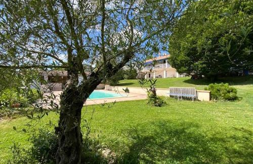Roumagne Villa | Maison à 6 km de Eymet piscine chauffée.