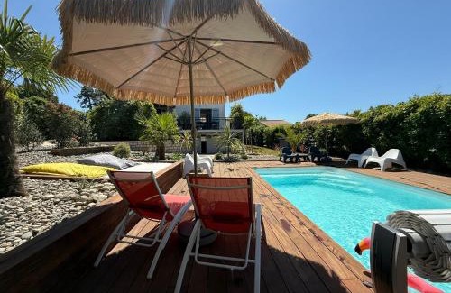 Saint-Palais-sur-Mer Villa | Maison 8/10 pers/piscine chauffée/St Palais sur Mer