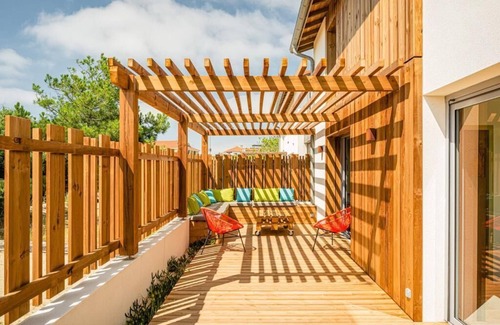 Lit-et-Mixe House | Maison Avec Bain Nordique à Contis