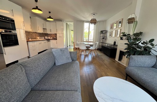 Montmorency House | Maison Avec Jardin à 12 Minutes de Paris et Proches des Sites des JO 2024