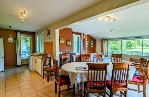 Haironville House | Maison avec piscine chauffée, tennis gratuit, 5 chambres en bord de rivière - Haironville, France - FR-1-585-34