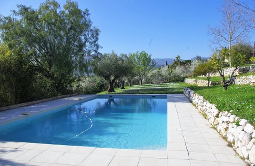 Saint-Paul-de-Vence Villa | Maison Blanche, Villa au Calme Avec Grande Piscine